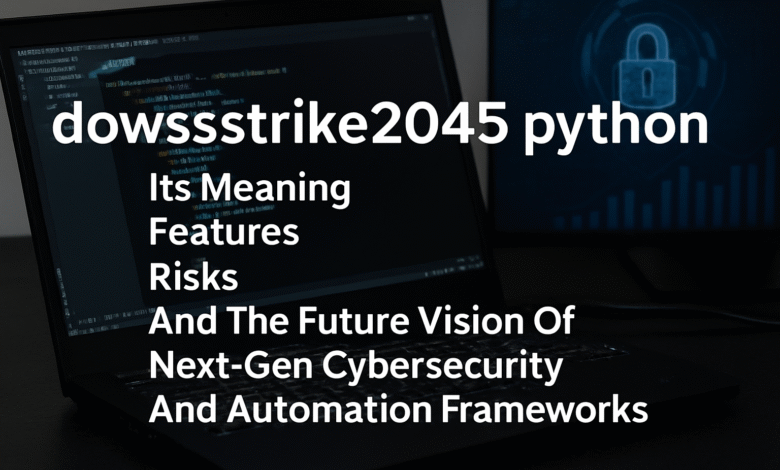 software dowsstrike2045 python