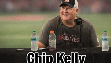 Chip Kelly American football coach during game