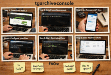 TGArchiveConsole Set Up