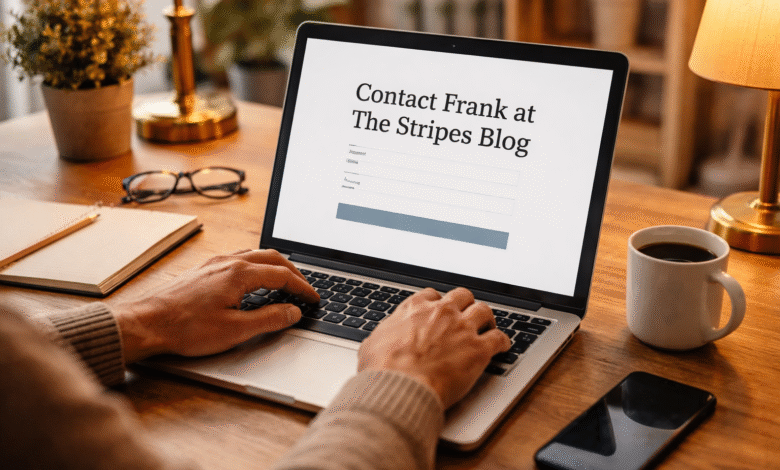 thestripesblog contact frank